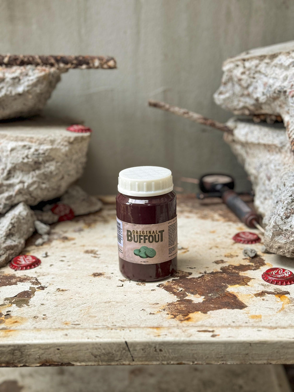 Buffout Bottle and Pills, Fallout 3, Fallout New Vegas Steroid, Artifact Fallout Inspired, Buffout Replica