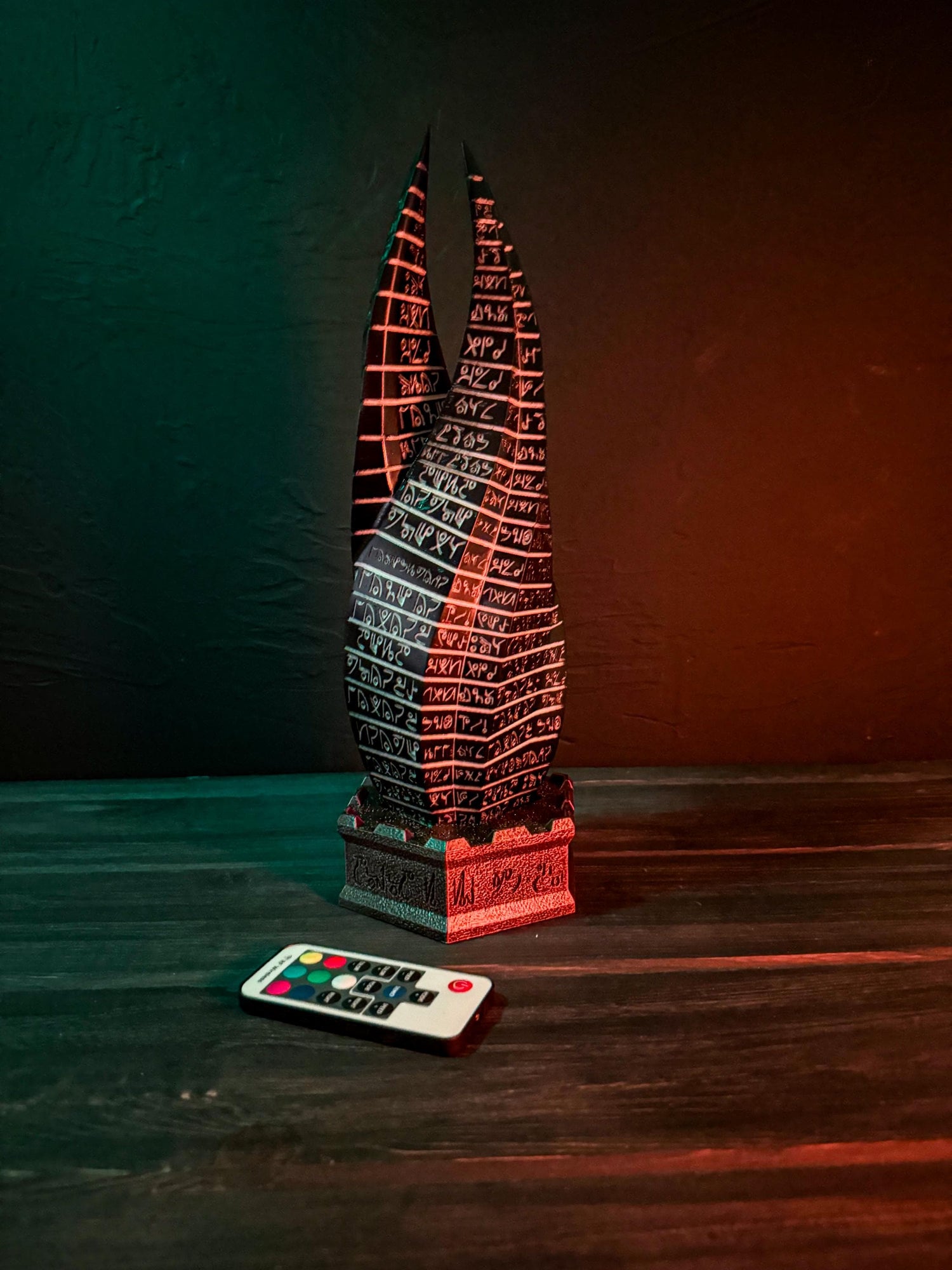 Dead Space Marker, RGB LED, Glowing Obelisk, Replica, Dead Space Inspired, Table Lamp, Home and Office Decor