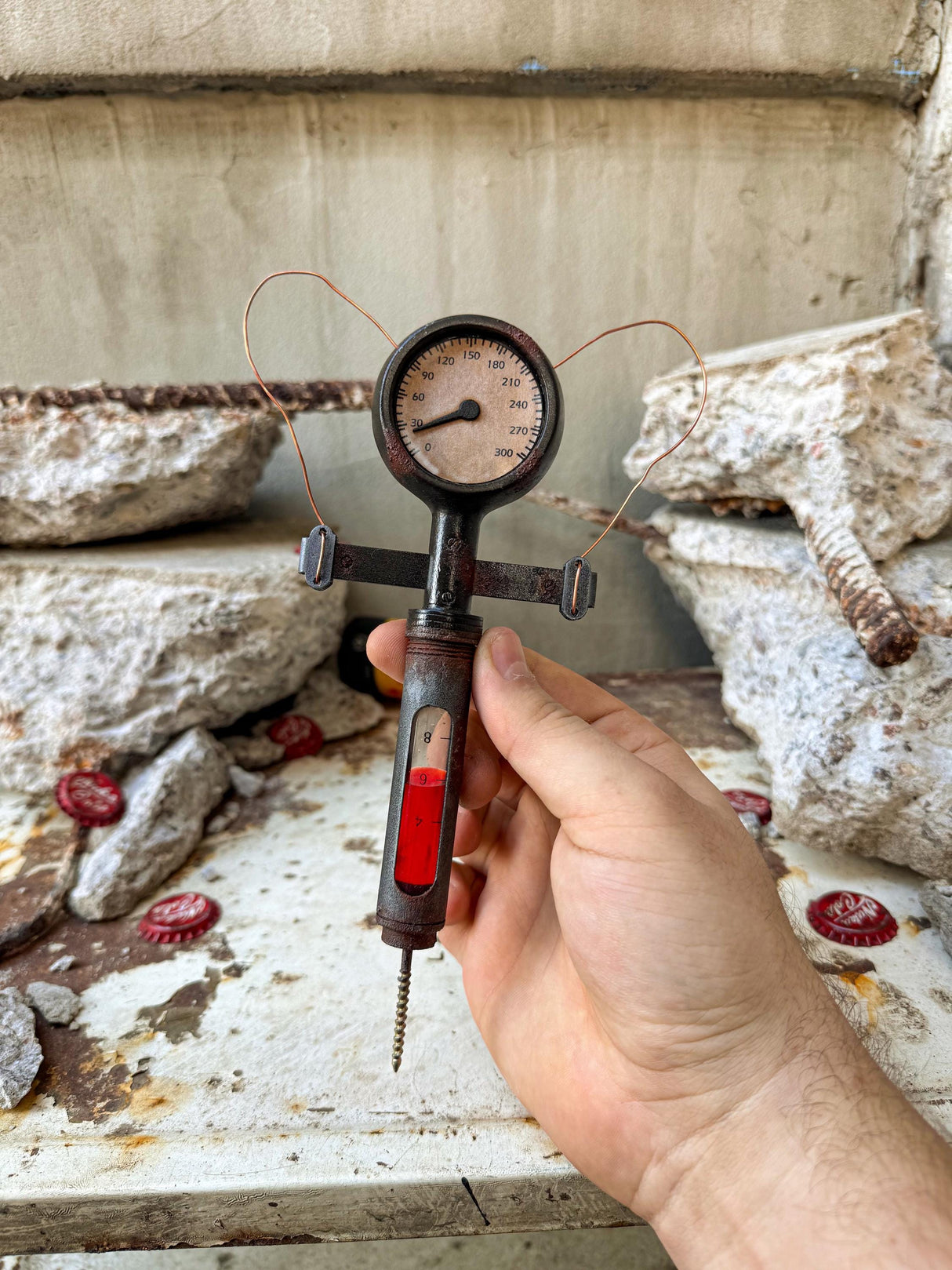 Stimpak Replica, Fallout Universe, Artifact,Stimpak Prop