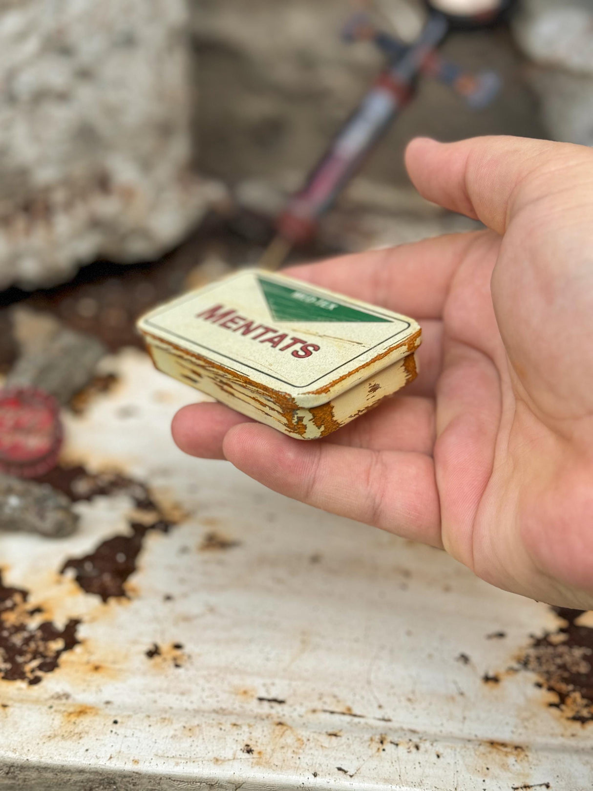 Fallout Rusted Mentats Pillbox, Metal Boxes and Pills, Decor and Cosplay, Fallout Props