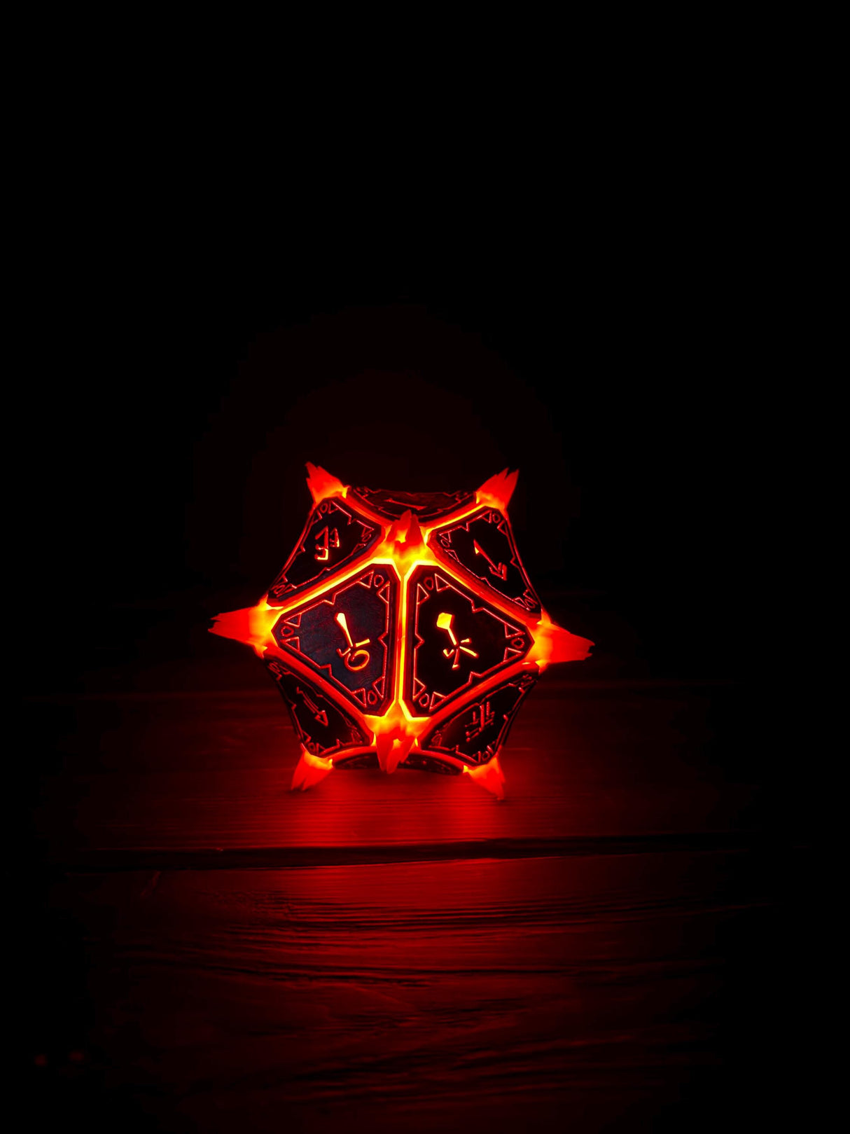 Glowing Mysterious Artefact, Baldur's Gate Replica, Nightlight Artifact, Led-lights Figurine