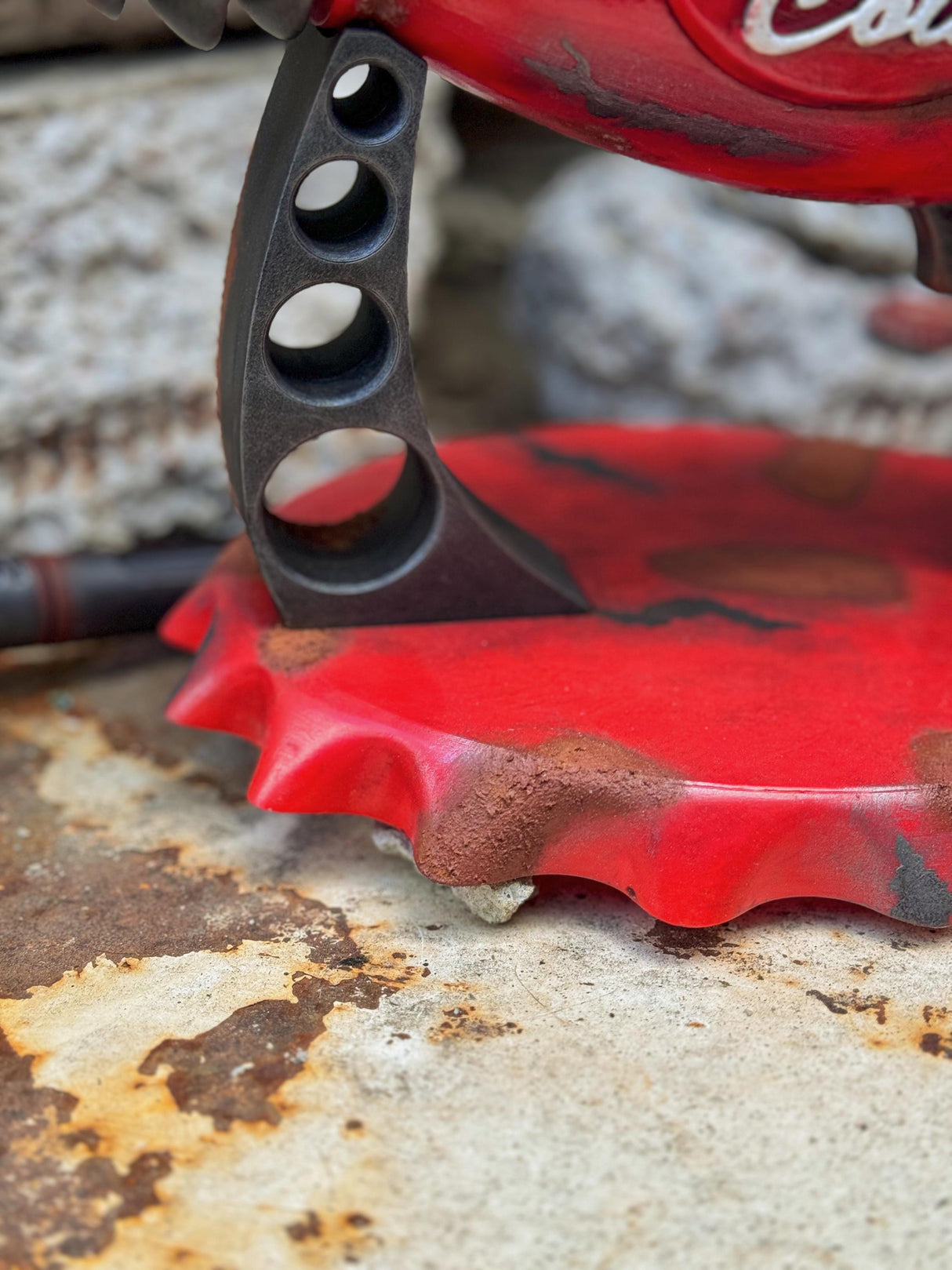 Weathered Nuka Cola Blaster Prop, Fallout Replica, Game Artifact