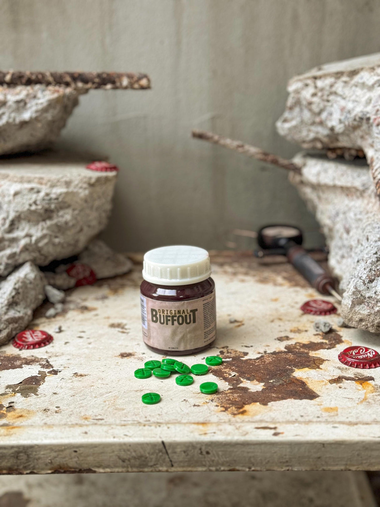 Buffout Bottle and Pills, Fallout 4, Highly Addictive Steroid, Artifact Fallout Inspired, Buffout Replica