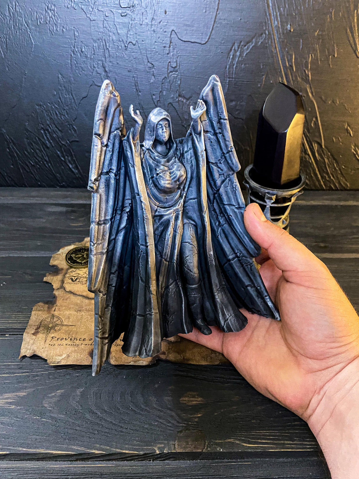 Meridia Figurine, Skyrim Inspired, The Elder Scrolls V, Home and Office Decor, Cosplay