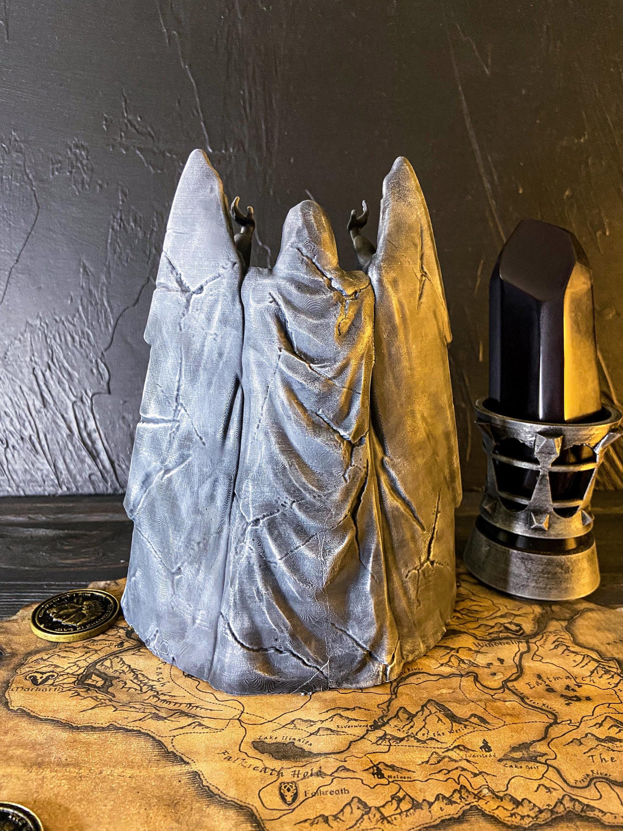 Meridia Figurine, Skyrim Inspired, The Elder Scrolls V, Home and Office Decor, Cosplay