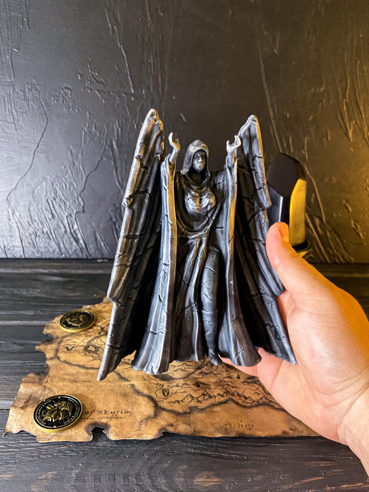 Meridia Figurine, Skyrim Inspired, The Elder Scrolls V, Home and Office Decor, Cosplay