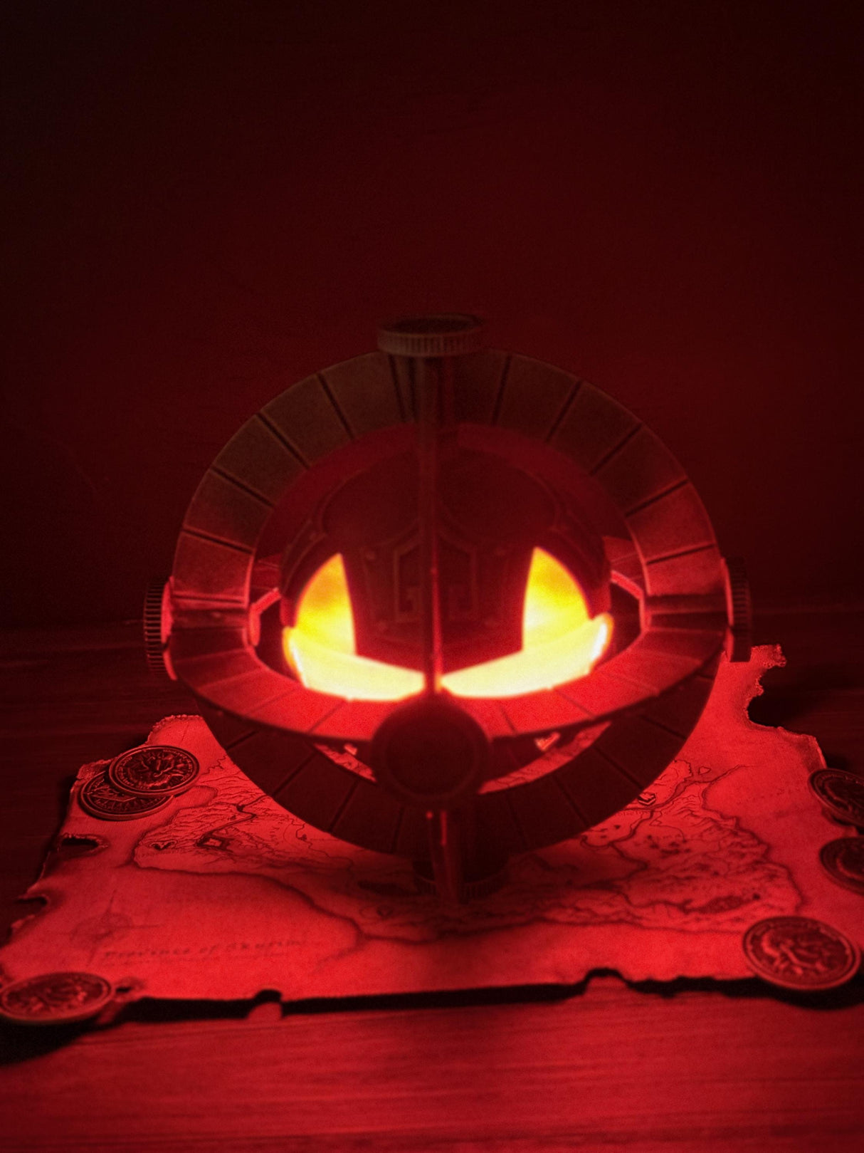 Centurion Dynamo Core, Lightnight Inspired by Skyrim, The Elder Scrolls V Artifact, Home and Office Decor