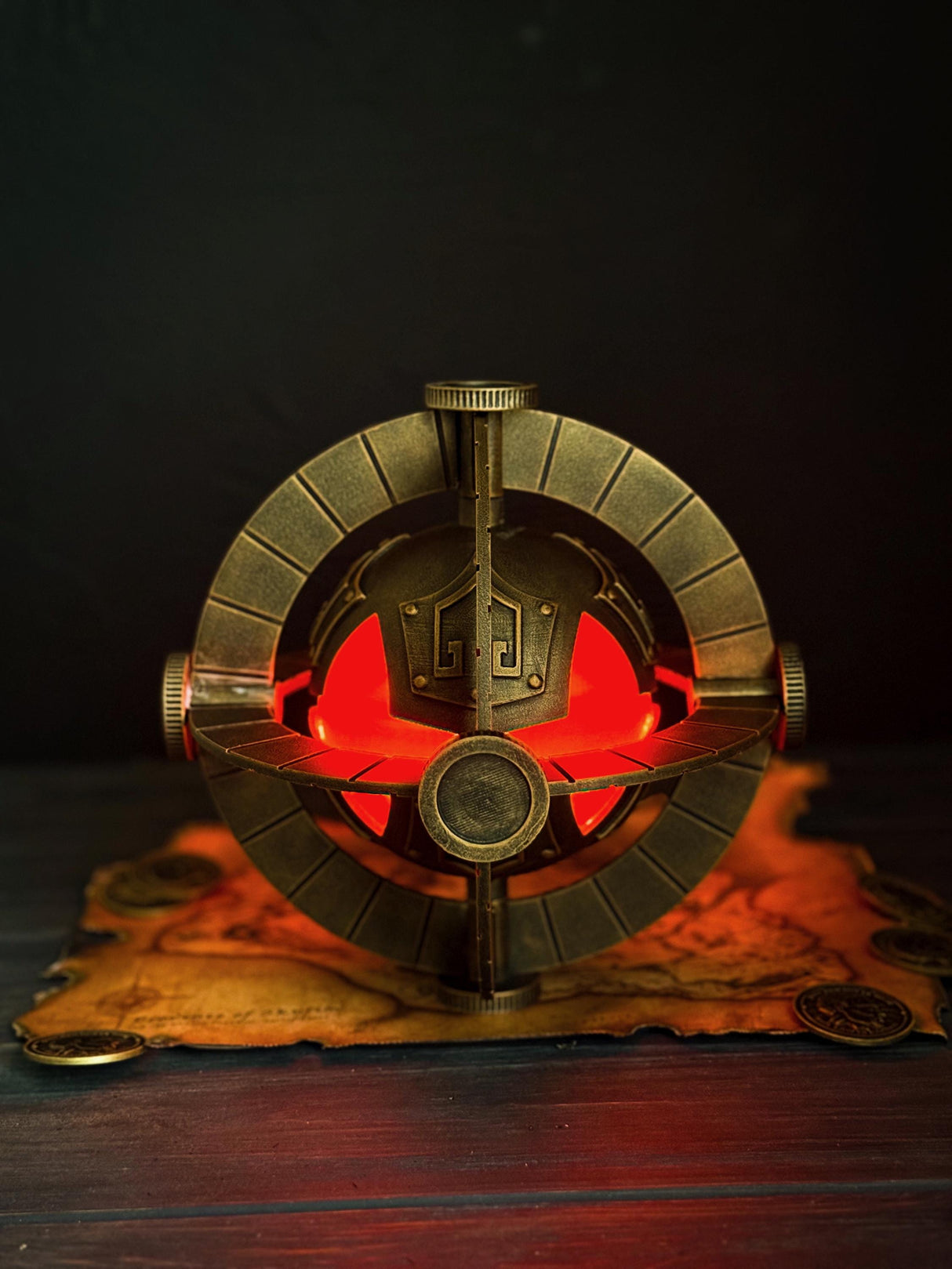 Centurion Dynamo Core, Lightnight Inspired by Skyrim, The Elder Scrolls V Artifact, Home and Office Decor