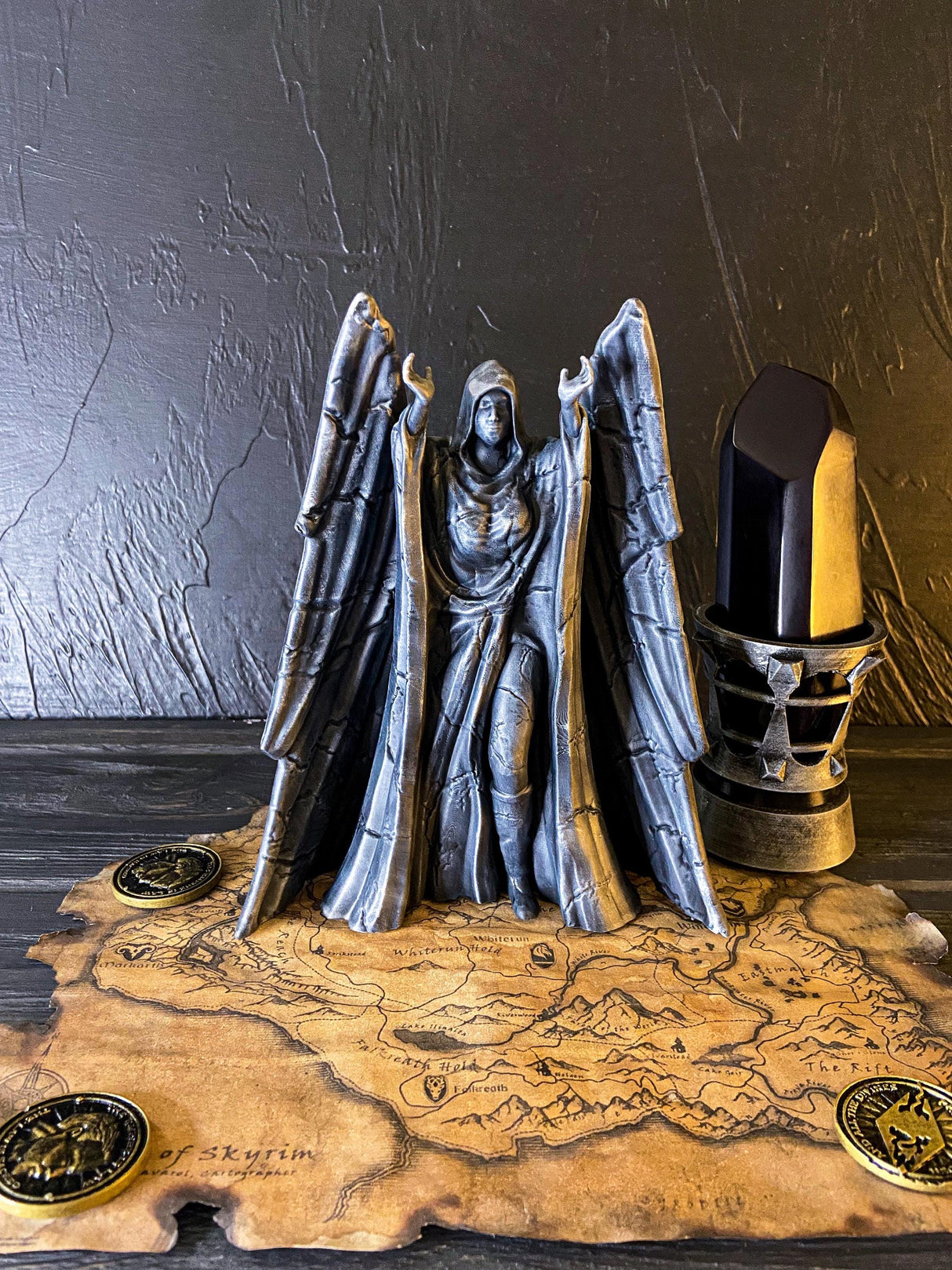 Meridia Figurine, Skyrim Inspired, The Elder Scrolls V, Home and Office Decor, Cosplay