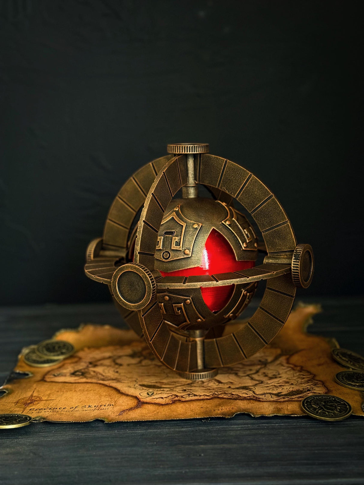 Centurion Dynamo Core, Lightnight Inspired by Skyrim, The Elder Scrolls V Artifact, Home and Office Decor
