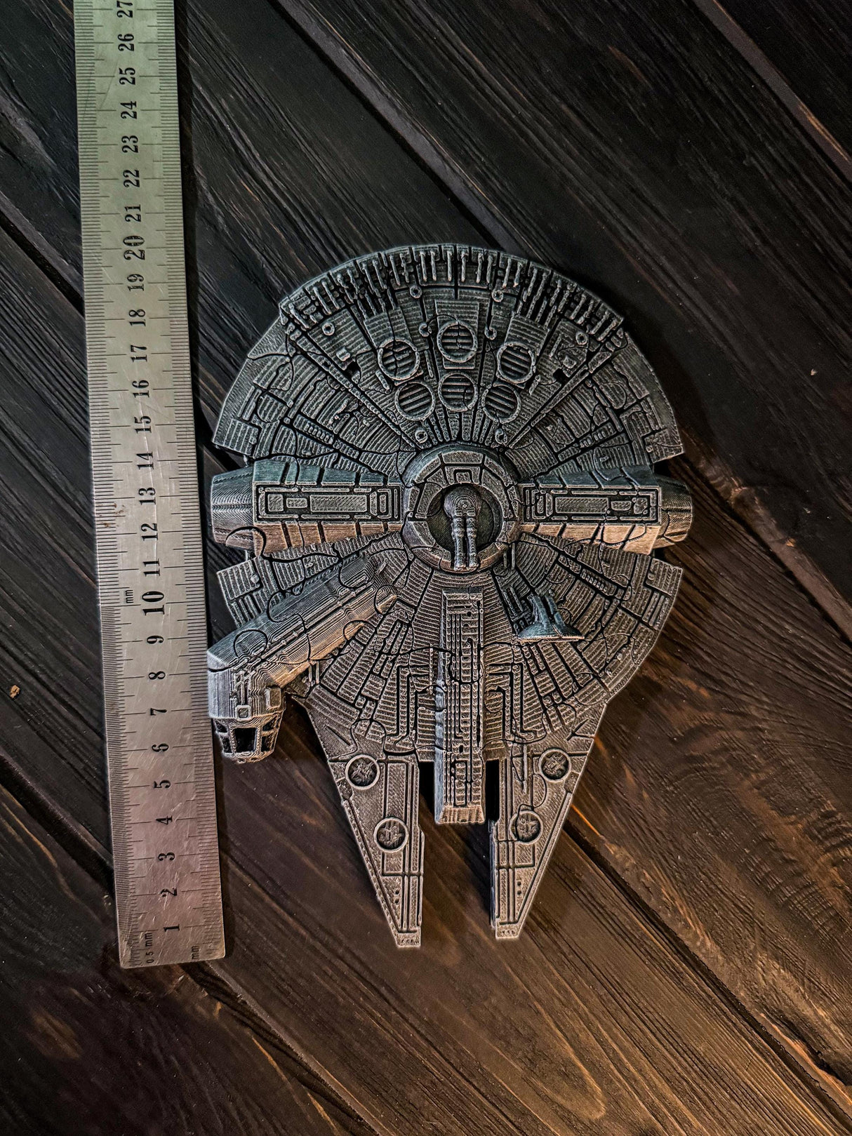 Millennium Falcon Puzzle, Handmade 3D Printed Decor, Gift for Sci-Fi Fans