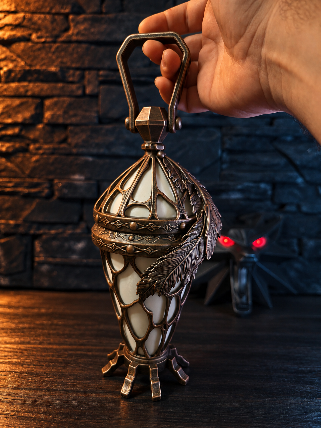 The Witcher 3 Magic Lamp, Keira Metz Lantern, Gerald