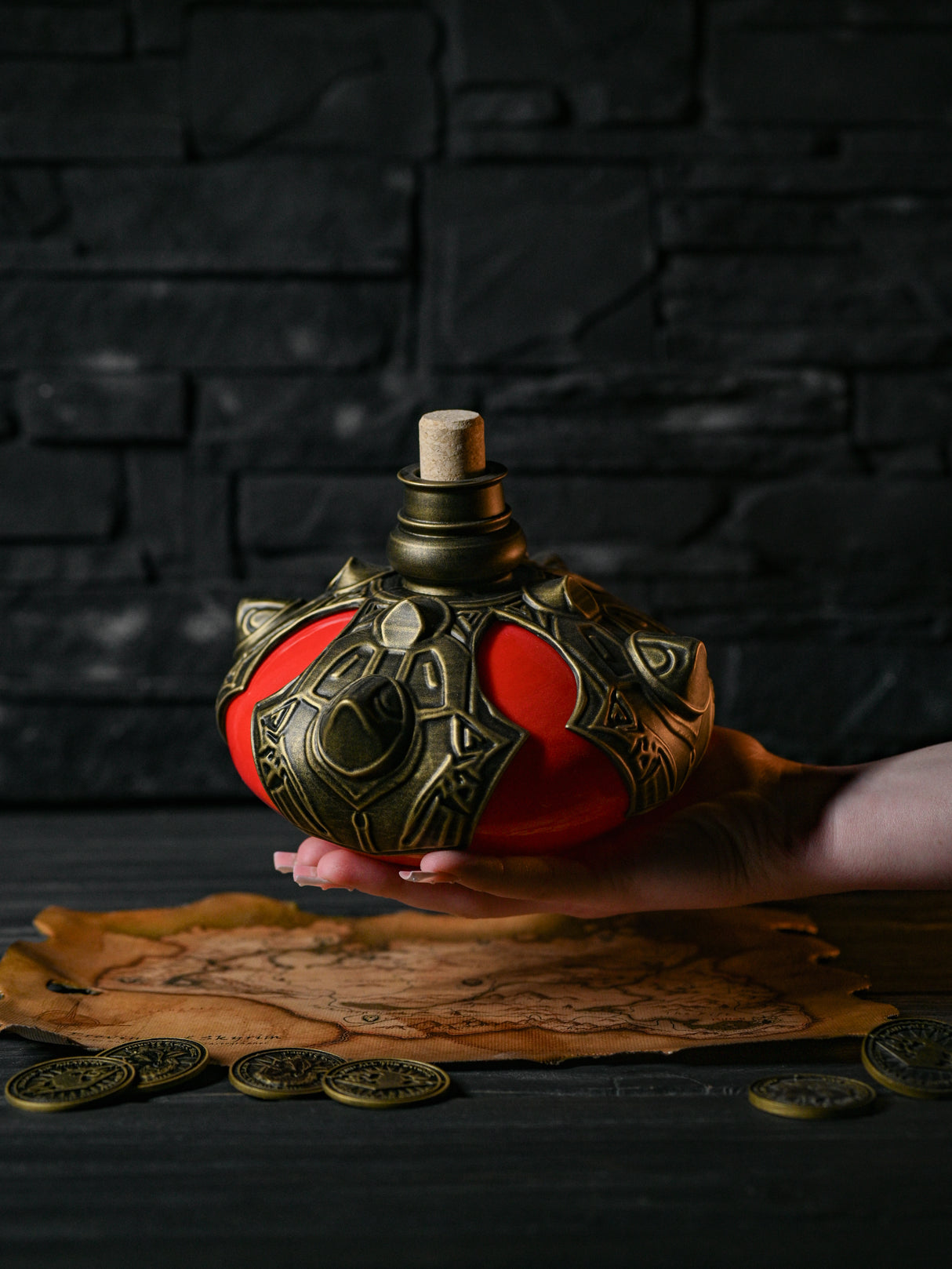 Skyrim Vampire Blood Potion, Daedric Blood Elixir, Molag Bal Dark Potion from Skyrim