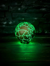 Treasure Planet Map, Glowing Captain Flint Orb, Rechargeable LED Sphere