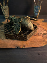 Skyrim Goldenglow Bee Figurine — Thieves Guild Quest Collectible | Handmade Resin Statue