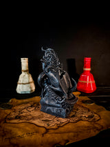 Hermaeus Mora Figurine Skyrim Inspired, The Elder Scrolls Sculpture, Daedric Prince Statue, Octopus Sculpture with Book, Fan Art Replica, Prop & Cosplay