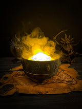 Skyrim LED Fire Salts,  Frost Salts, Void Salts, Alchemy Bowl RGB Aroma Diffuser, Magic Mist Lamp, Fantasy Steam Crystal Decor Gift