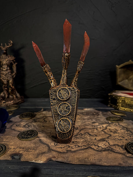 Ruby Dragon Claw, Skyrim Artefact, Correct Animal Combination, The Elder Scrolls Decor, Gift for Fans