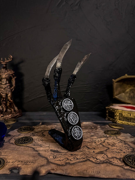 Glass Dragon Claw, Skyrim Artifact, Claw with Correct Animal Combination, The Elder Scrolls Home and Office Decor, Game Fan Gift