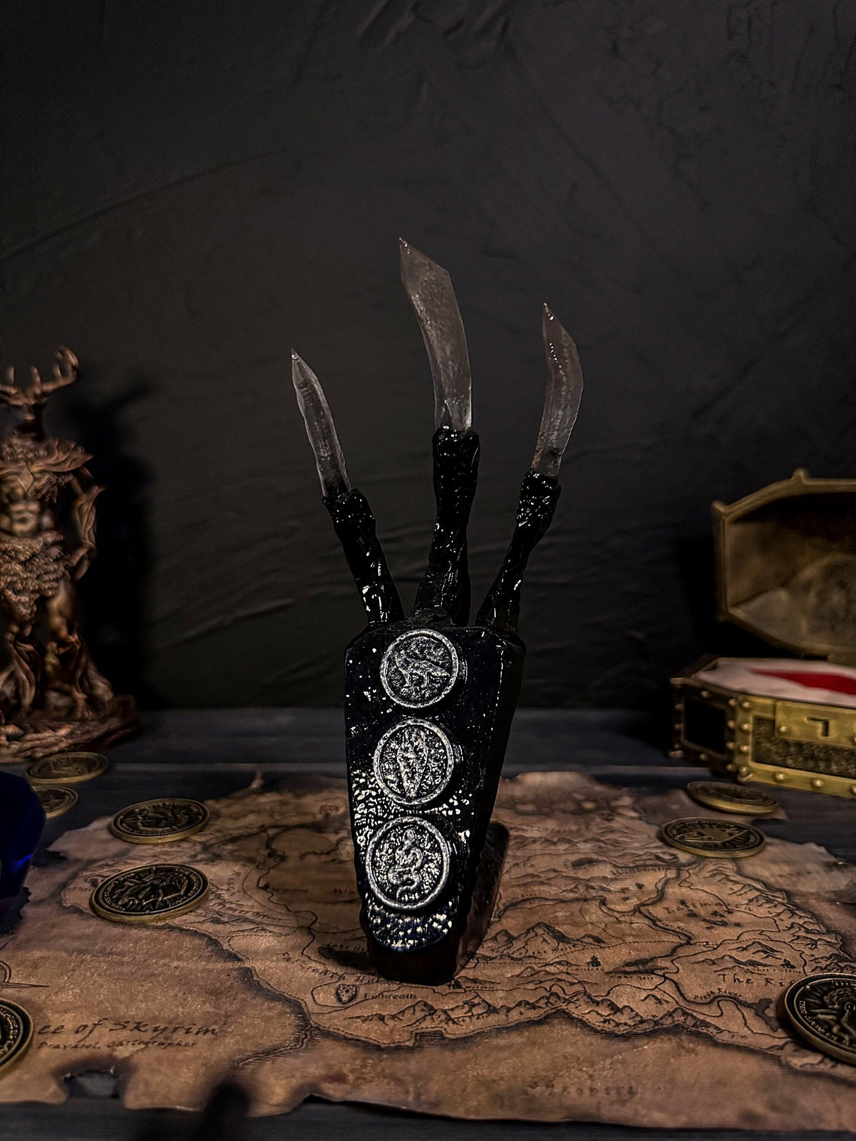 Glass Dragon Claw, Skyrim Artifact, Claw with Correct Animal Combination, The Elder Scrolls Home and Office Decor, Game Fan Gift