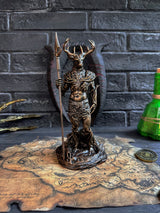 Skyrim Hircine Statue, The Elder scrolls Figurine, Daedric Prince Sculpture