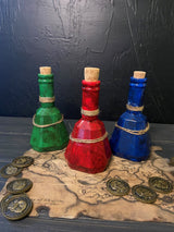 Skyrim Potion Bottles, The Elder Scrolls Arfifact, Health, Mana, Stamina Potions