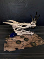 Ivory Dragon Skull Skyrim, The Elder Scrolls V Artifact, Skyrim Cosplay and Decor