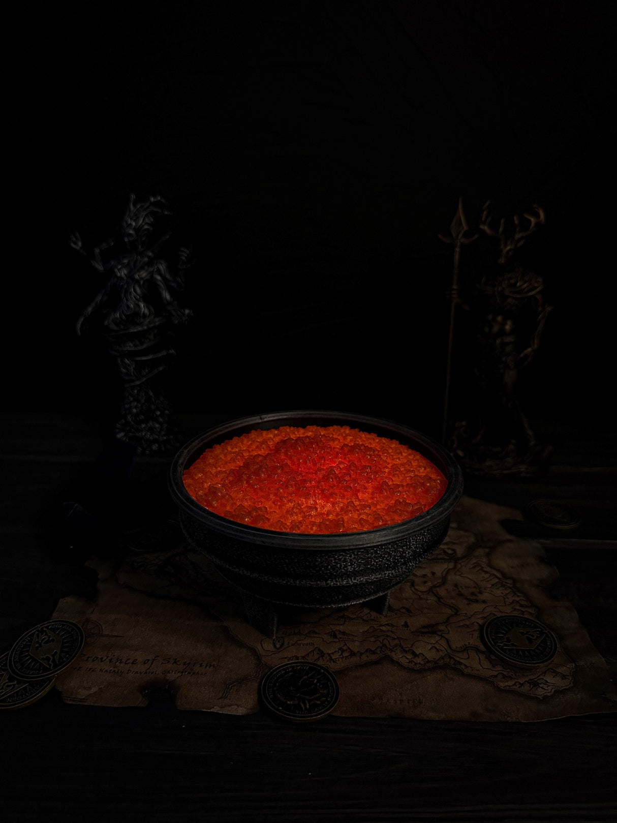 Fire Salts Skyrim, Ingredients for Potions, The Elder Scrolls V Alchemy, Twinkling Effect Lights, Artifact