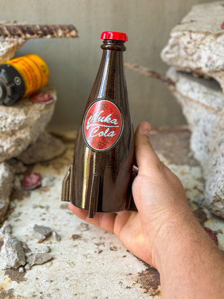 Nuka Cola Bottle, Fallout Inspired, Fan Art Replica, Gift for Fans