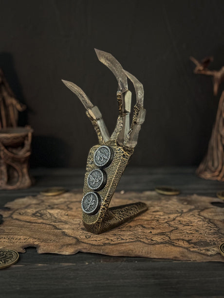 Skyrim Diamond Dragon Claw, Cosplay, The Elder Scrolls V, Artifact, Dragon Claw, TES, Skyrim Home and Office Decor