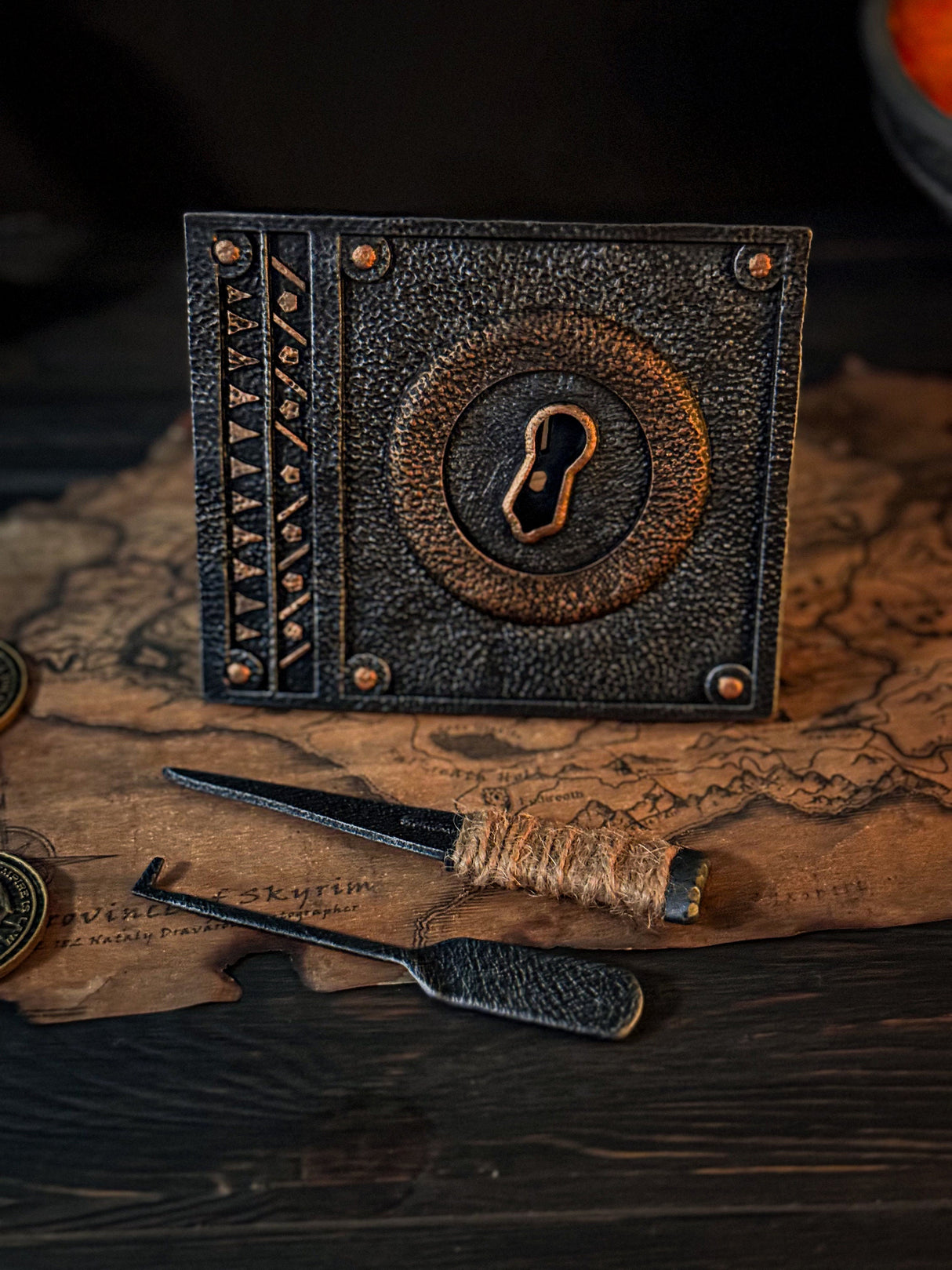 Skyrim Life -Size Lockpick Prop, The Elder Scrolls Thief Set, Skyrim Replica, Artifact