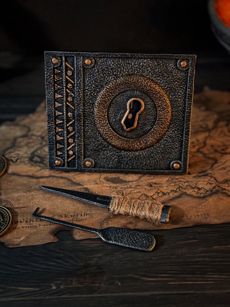 Skyrim Life -Size Lockpick Prop, The Elder Scrolls Thief Set, Skyrim Replica, Artifact