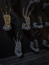 Wall Mounts for Dragon Claws, Set of Mounts, Skyrim Inspired, The Elder Scrolls V, Artifact, Home and Office Decor, Wall Hangings