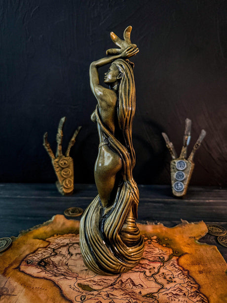 Skyrim Large and Small Dibella Statues, The Elder Scrolls V, Skyrim Decor, Cosplay, Skyrim Goddess, Our Blessed Lady