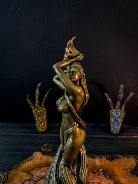 Skyrim Large and Small Dibella Statues, The Elder Scrolls V, Skyrim Decor, Cosplay, Skyrim Goddess, Our Blessed Lady