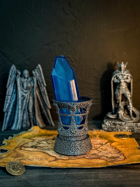 Nightlight Soul Gem, Skyrim Inspired Replica, The Elder Scrolls V Artefact, LED Lamp, Prop Cosplay