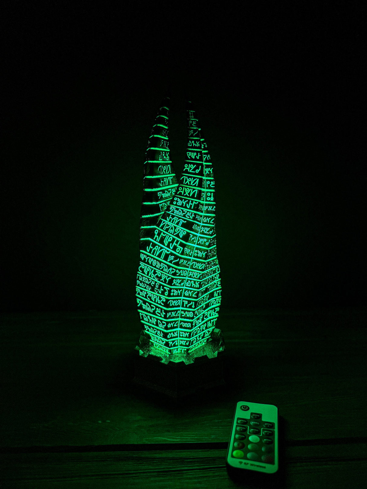 Dead Space Marker, RGB LED, Glowing Obelisk, Replica, Dead Space Inspired, Table Lamp, Home and Office Decor