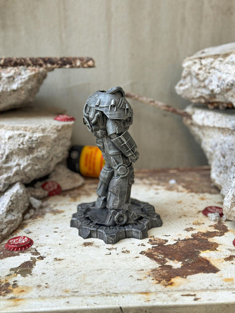 Fallout x-01 power armor model, fallout decor and props, fallout sculpture
