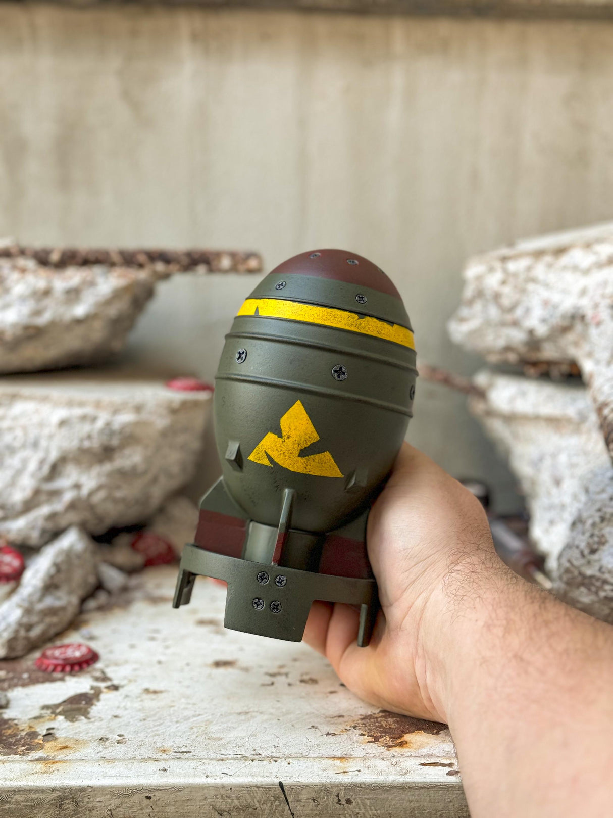 Fallout Mini Nuke Container, Mini Nuke Replica, Fallout Props, Fallout Inspired