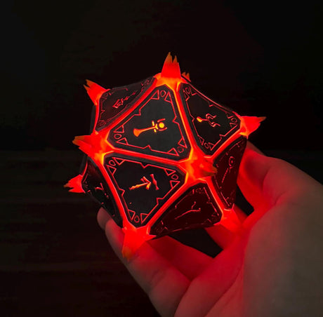 Glowing Mysterious Artefact, Baldur's Gate Replica, Nightlight Artifact, Led-lights Figurine