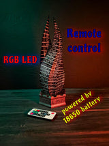 Dead Space Marker, RGB LED, Glowing Obelisk, Replica, Dead Space Inspired, Table Lamp, Home and Office Decor