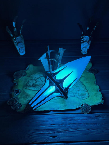 Varla Stone with a Stand, Skyrim Inspired, Glowing Artefact, The Elder Scrolls Nightlight
