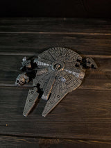 Millennium Falcon Puzzle, Handmade 3D Printed Decor, Gift for Sci-Fi Fans