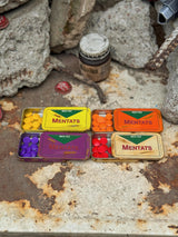 Fallout Rusted Mentats Pillbox, Metal Boxes and Pills, Grape Mentats, Berry Mentats, Orange Mentats, Decor and Cosplay