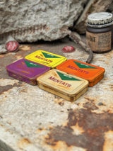 Fallout Rusted Mentats Pillbox, Metal Boxes and Pills, Grape Mentats, Berry Mentats, Orange Mentats, Decor and Cosplay