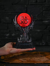 Skyrim Daedric Armor PS Trophy – Crimson Soul LED Edition